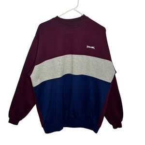 Vintage Spalding Color Block CrewNeck